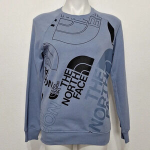 Northface Gorpcore Folkblue Streetwear Athleisure Soft Casual Sweatshirt Size S